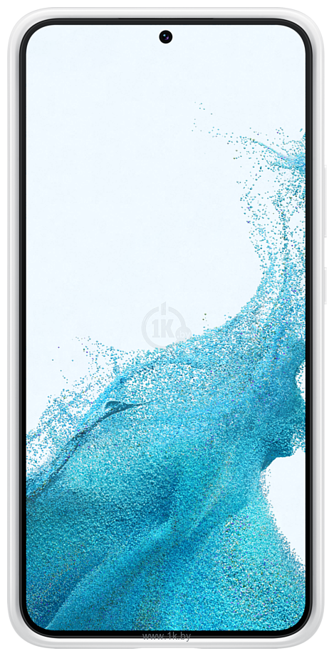 Фотографии Samsung Frame Cover для S22+ (прозрачный с белой рамкой)