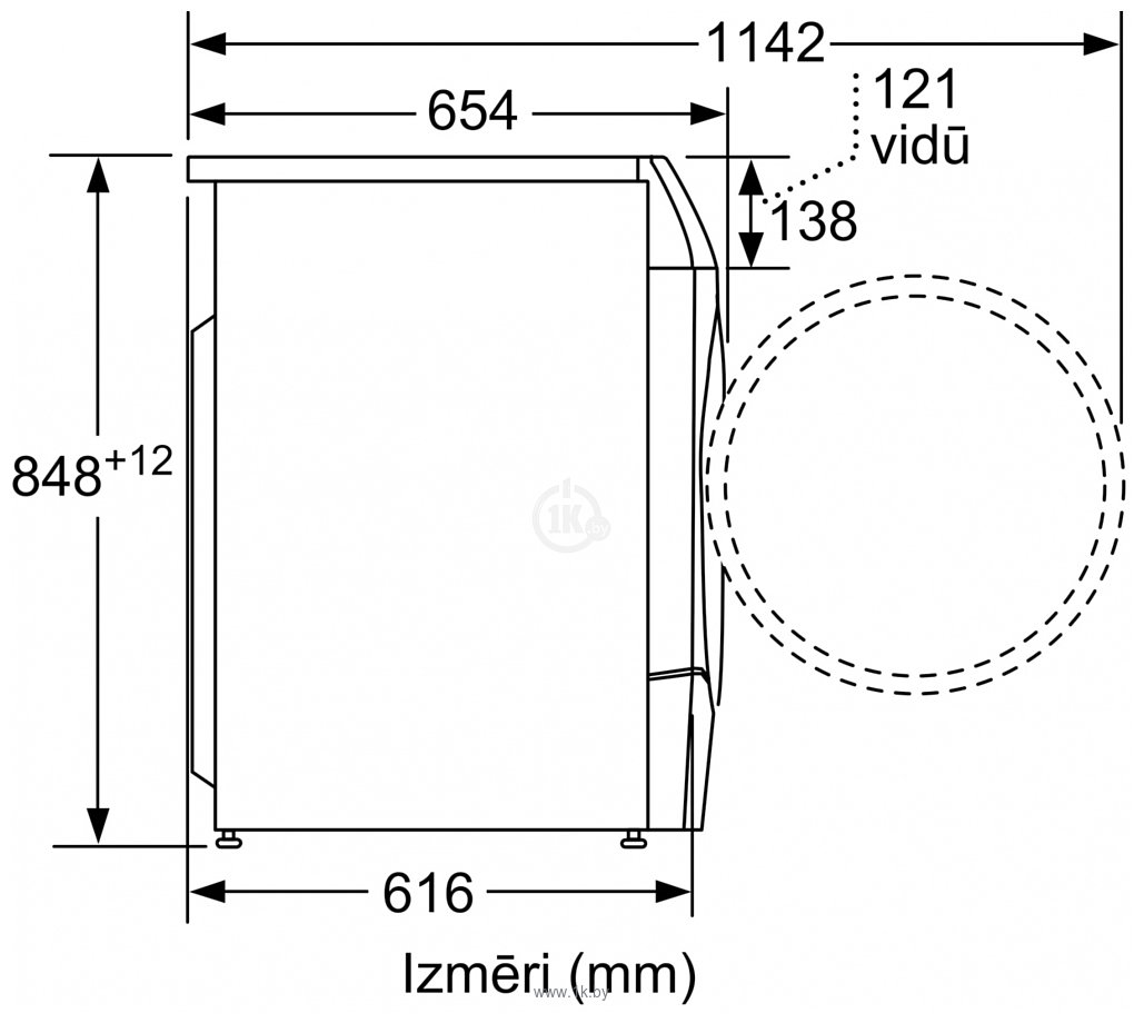 Фотографии Bosch WDU8H542SN