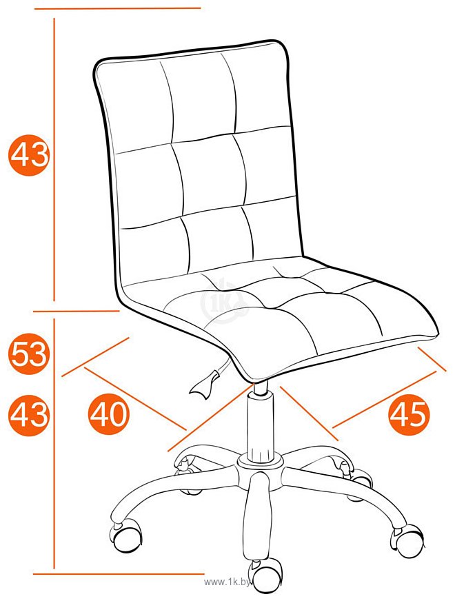 Фотографии TetChair Zero (велюр, светло-серый)