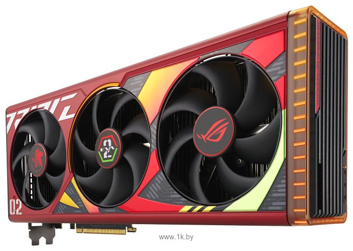 Фотографии ASUS ROG Strix GeForce RTX 4090 24GB OC EVA-02 Edition (ROG-STRIX-RTX4090-O24G-EVA-02-EDITION)