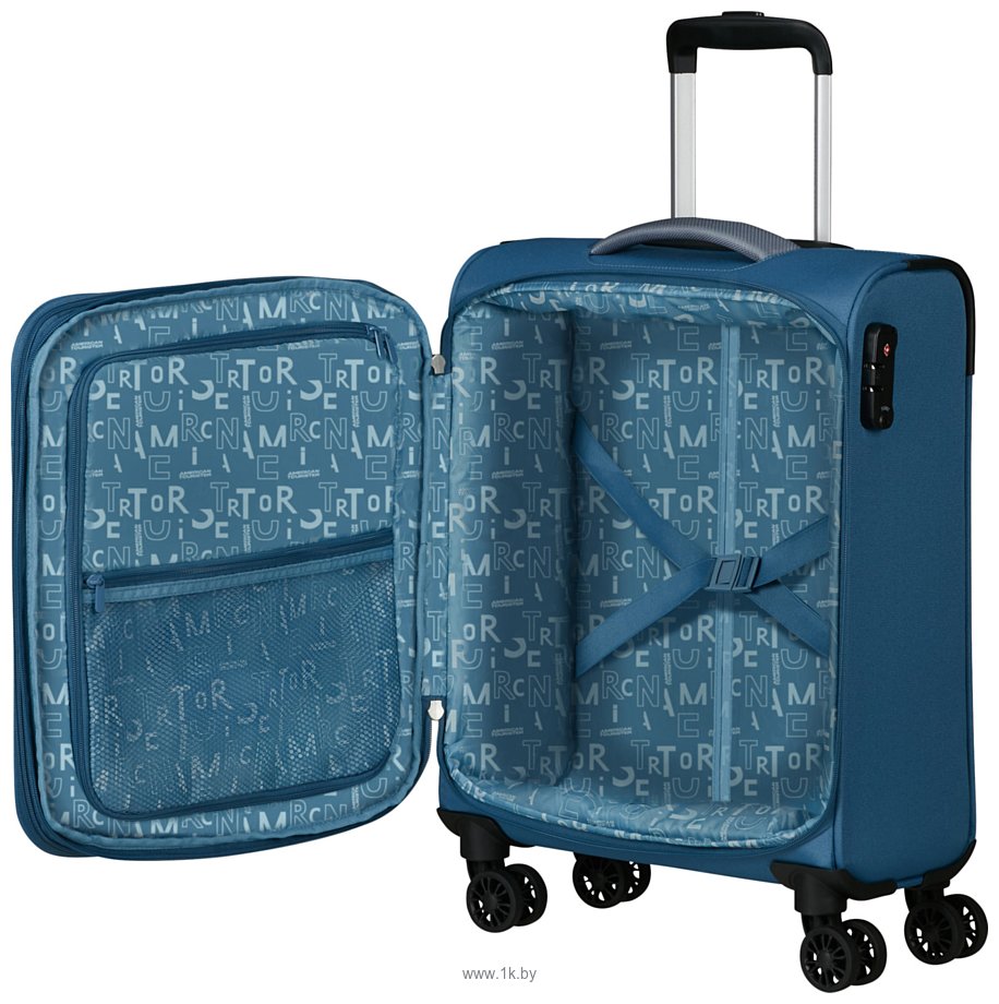 Фотографии American Tourister Pulsonic Coronet Blue 55 см