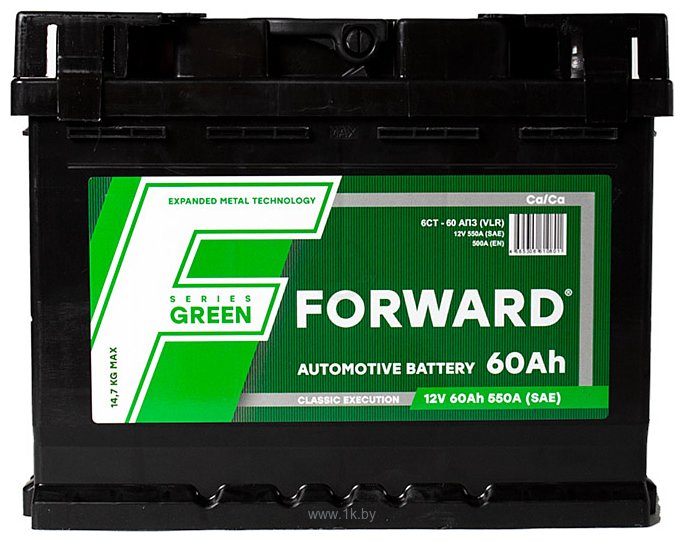 Фотографии Forward Green 6СТ-60 о.п. (60Ah)