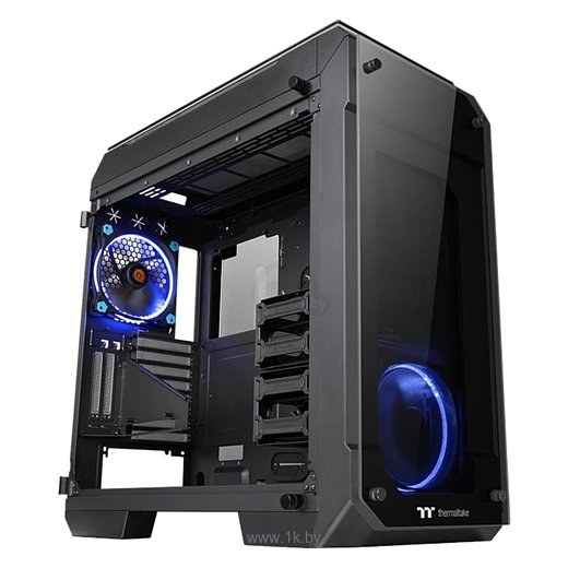 Фотографии Thermaltake View 71 Tempered Glass CA-1I7-00F1WN-00 Black