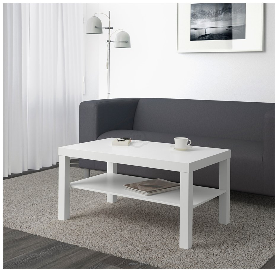 Фотографии Ikea Лакк (белый) 303.832.24