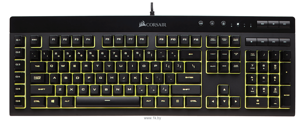 Фотографии Corsair K55 RGB black USB CH-9206015