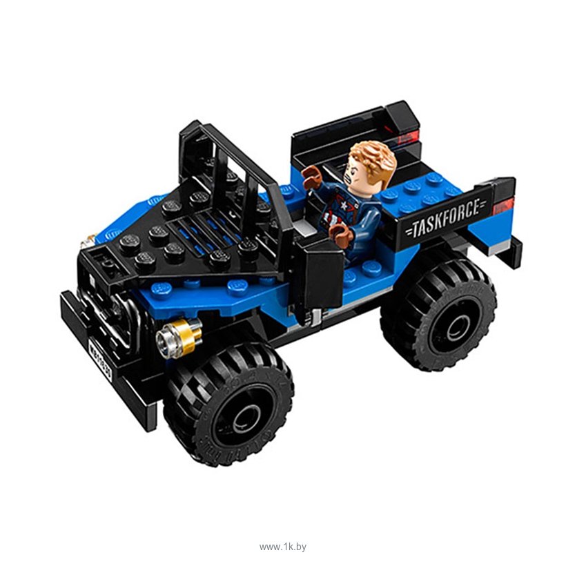 Фотографии Lepin Marvel 07033 Преследование Черной Пантеры аналог Lego 76047