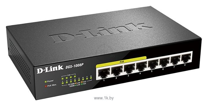 Фотографии D-link DGS-1008P/D1A