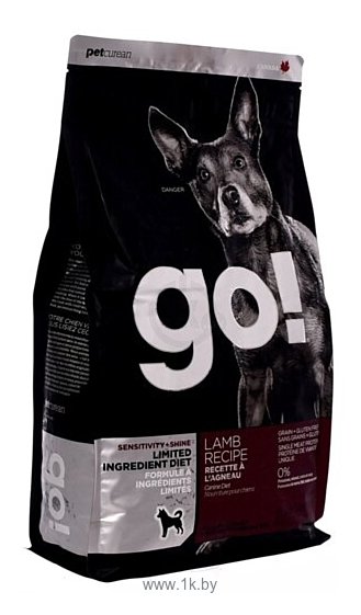 Фотографии GO! (11.34 кг) Sensitivity + Shine Lamb Dog Recipe Limited Ingredient Diet, Grain Free, Potato Free