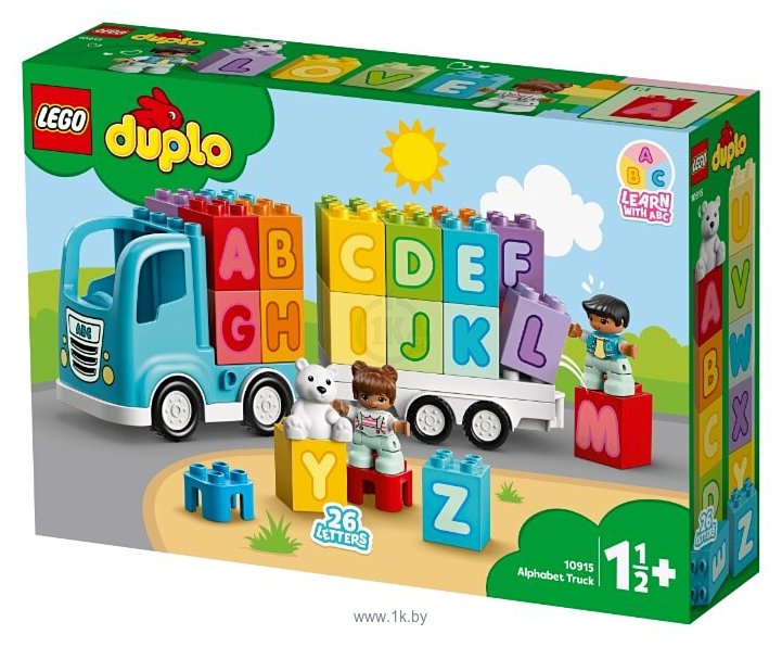 Фотографии LEGO Duplo 10915 Грузовик Алфавит