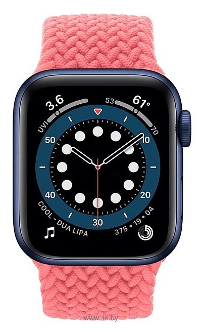 Фотографии Apple Watch Series 6 GPS 40mm Aluminum Case with Braided Solo Loop