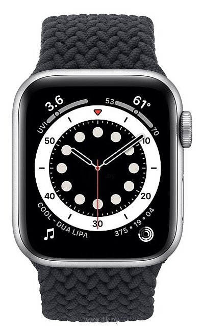 Фотографии Apple Watch Series 6 GPS 40mm Aluminum Case with Braided Solo Loop