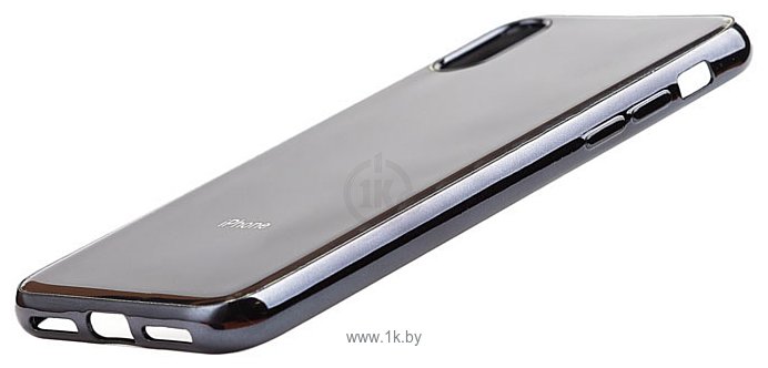 Фотографии EXPERTS Plating Tpu для Apple iPhone XS Max (черный)