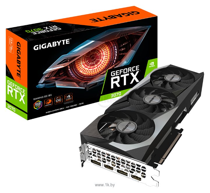Фотографии GIGABYTE GeForce RTX 3070 GAMING OC 8G (GV-N3070GAMING OC-8GD)