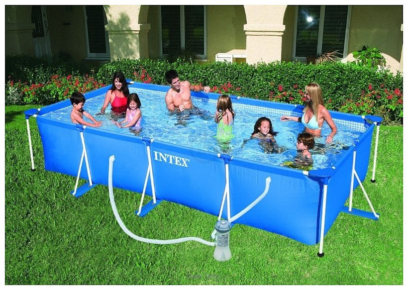 Фотографии Intex Rectangular Frame Pool 28274 (450x220x84)