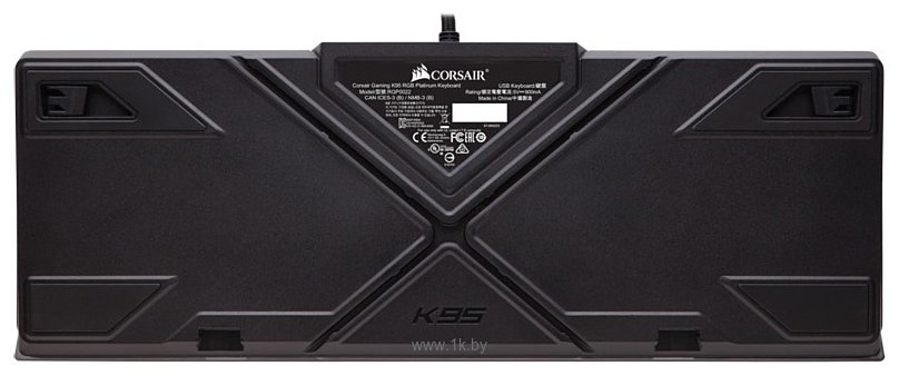 Фотографии Corsair K95 RGB Platinum Cherry MX Speed (без кириллицы)
