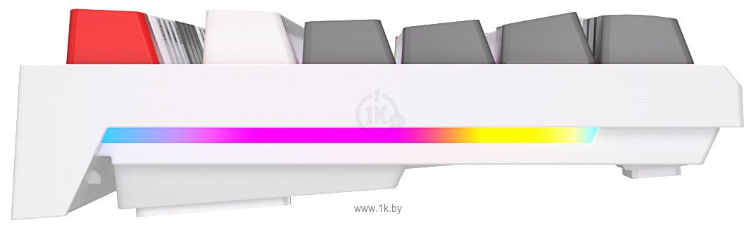 Фотографии Royal Kludge RK-R87 RGB white, RK Red