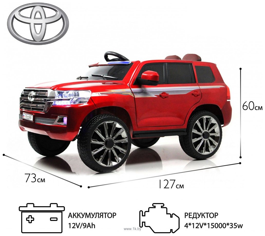 Фотографии RiverToys F222FF (красный глянец)