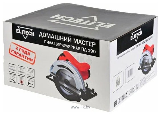 Фотографии ELITECH Домашний мастер ПД 190 E2206.011.00