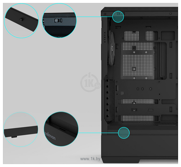 Фотографии Zalman P50 DS (черный)