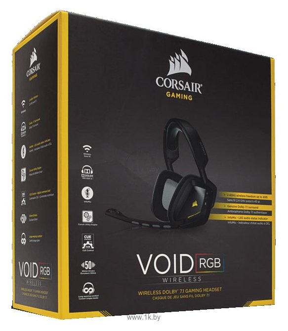 Фотографии Corsair VOID RGB Wireless Dolby 7.1