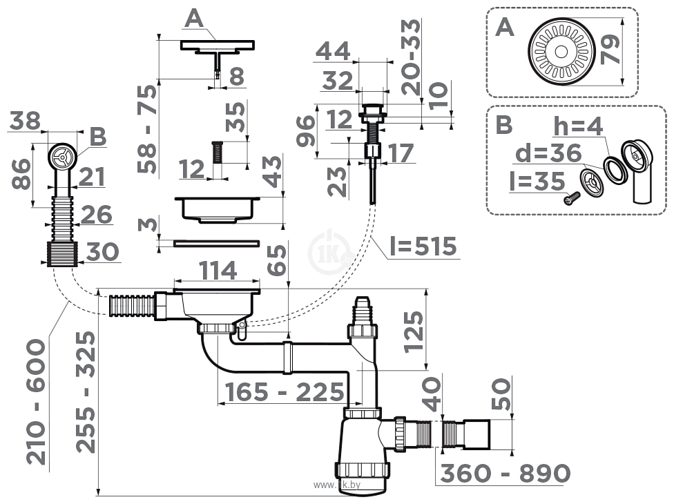 Фотографии Omoikiri WK-1-CL-R-A AB