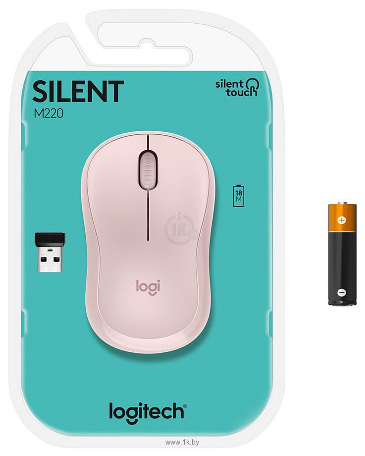 Фотографии Logitech M220 Silent pink