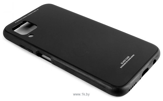 Фотографии Case Glassy для Huawei P40 lite/Nova 6SE (черный)