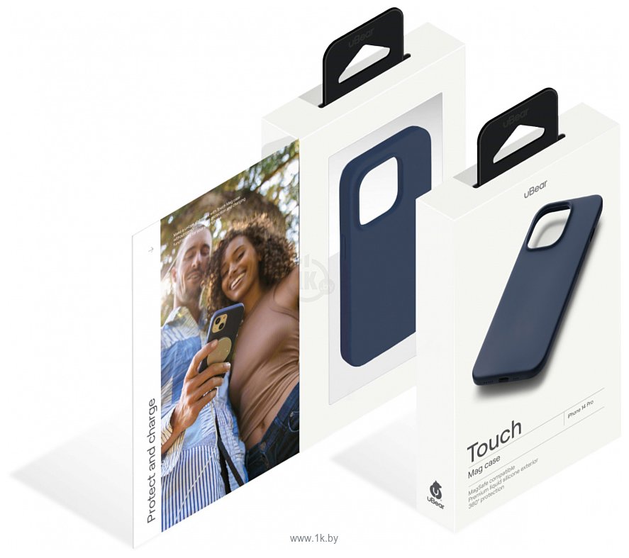 Фотографии uBear Touch Mag Case для iPhone 14 Pro (темно-синий)