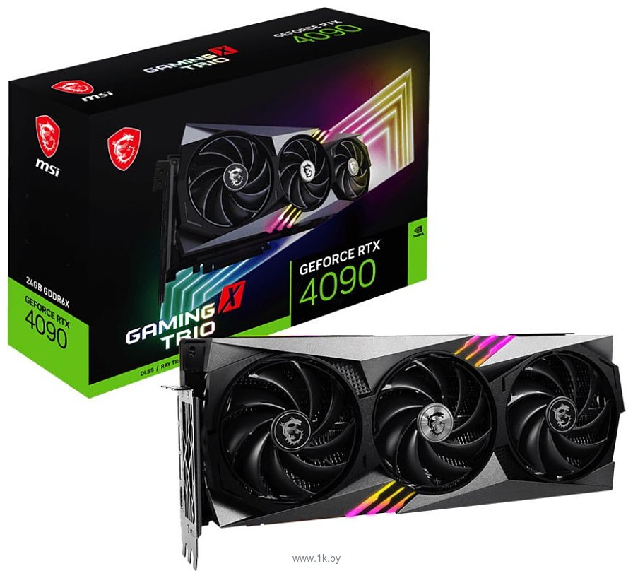 Фотографии MSI GeForce RTX 4090 Gaming X Trio 24G