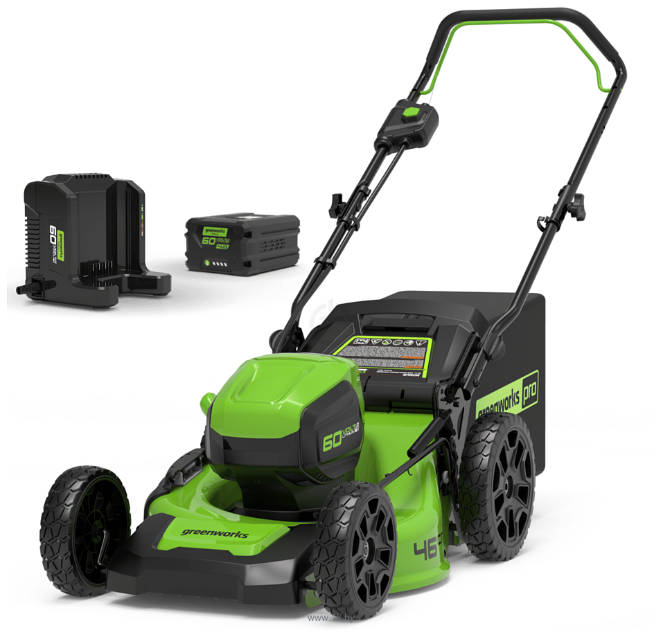 Фотографии Greenworks GD60LM46HPK4