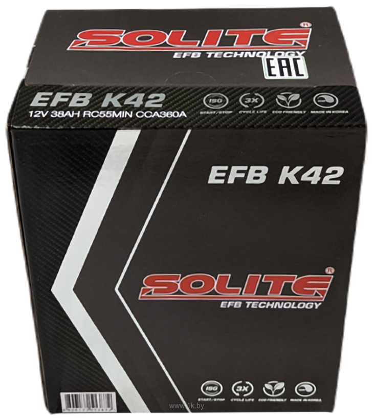 Фотографии Solite EFB K42 (38Ah)