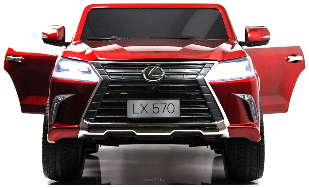 Фотографии RiverToys Lexus LX570 Y555YY (красный глянец)