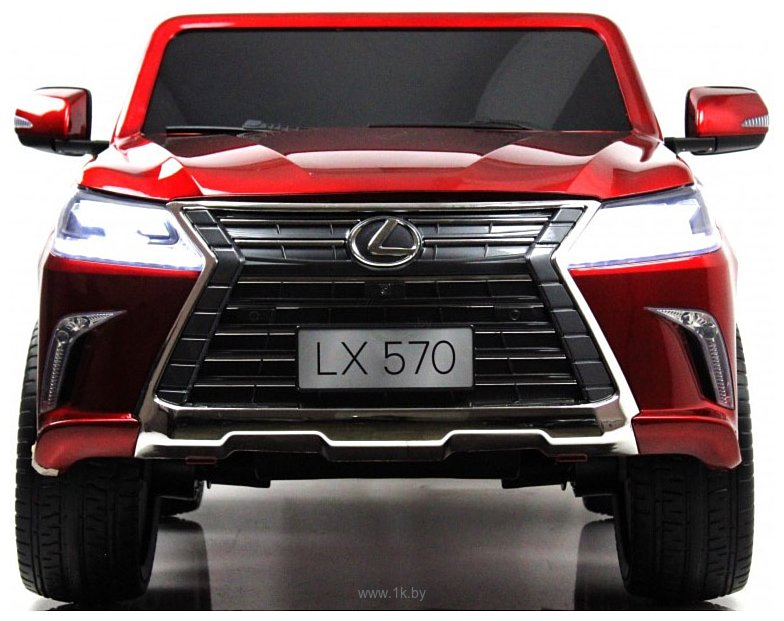 Фотографии RiverToys Lexus LX570 Y555YY (красный глянец)