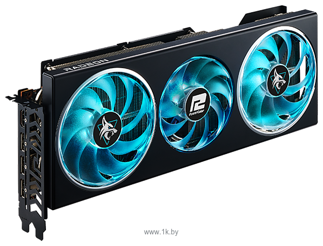 Фотографии PowerColor Hellhound Radeon RX 7700 XT 12GB GDDR6 (RX 7700 XT 12G-L/OC)