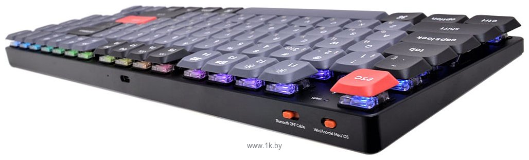 Фотографии Keychron K13 Pro RGB K13P-H3-RU Gateron Low Profile Brown