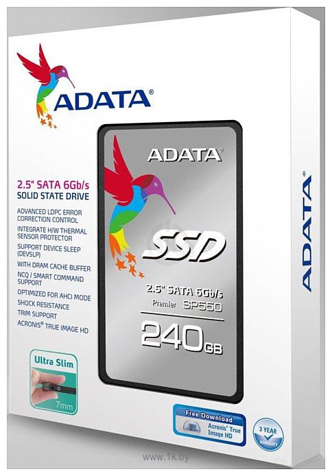 Фотографии ADATA Premier SP550 240GB (ASP550SS3-240GM-C)