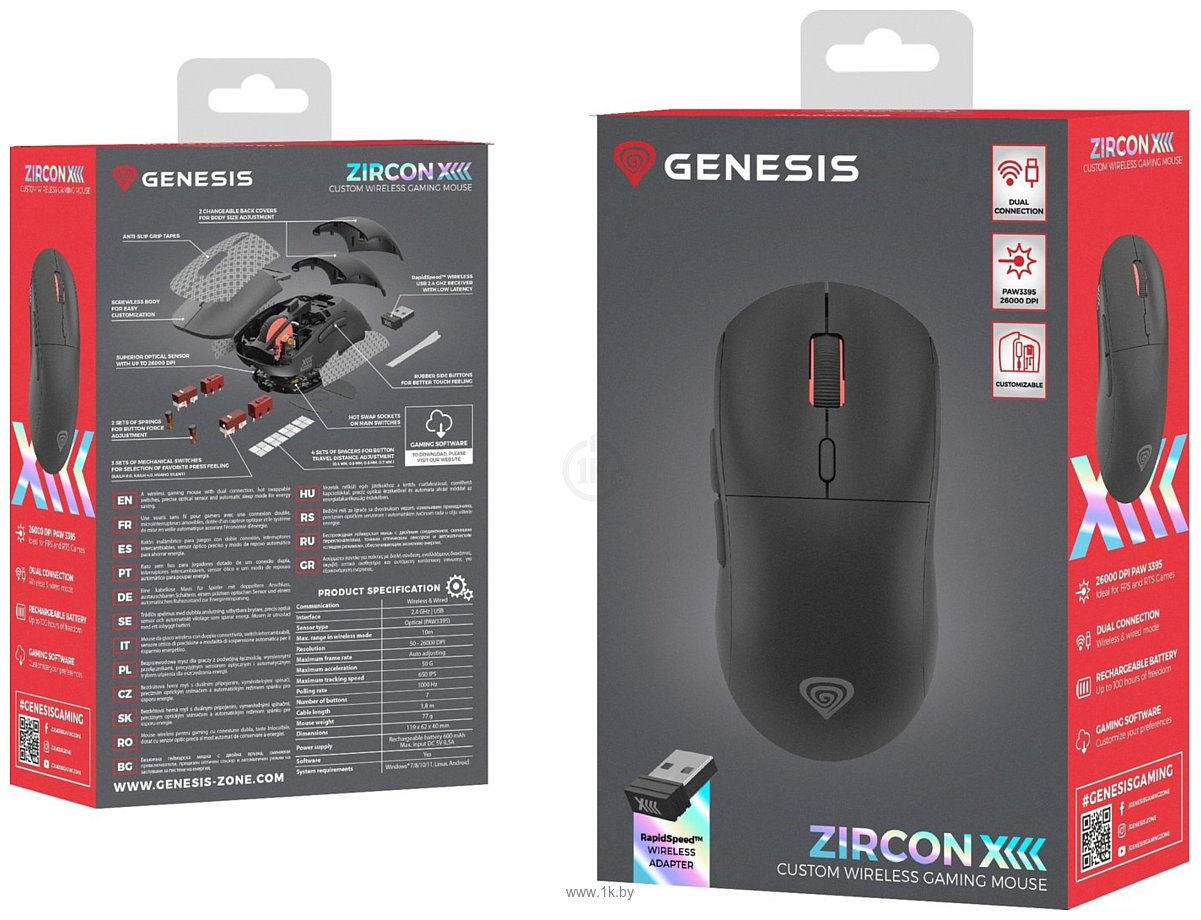 Фотографии Genesis Zircon XIII Custom black