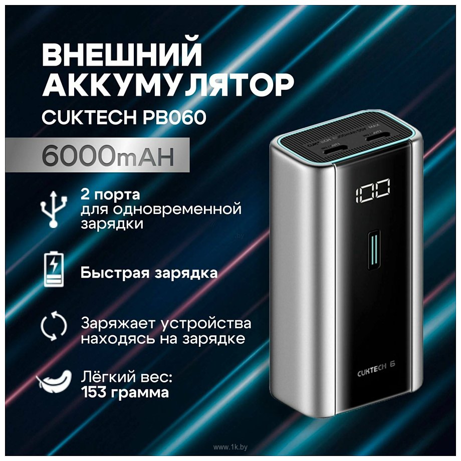 Фотографии Cuktech PB060 6000mAh 67W