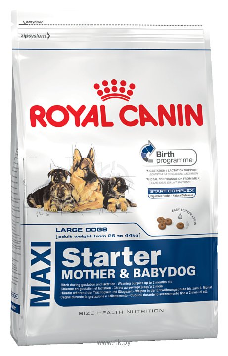 Фотографии Royal Canin (15 кг) Maxi Starter Mother & Babydog