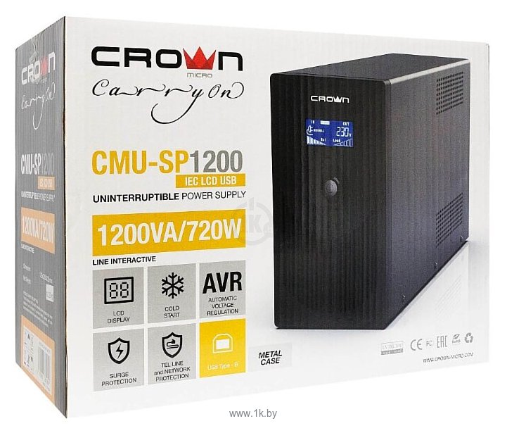Фотографии CROWN MICRO CMU-SP1200IEC LCD USB