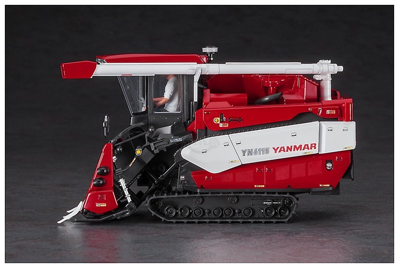 Фотографии Hasegawa Рисоуборочный гусеничный комбайн Yanmar YH6115 1:35 66007