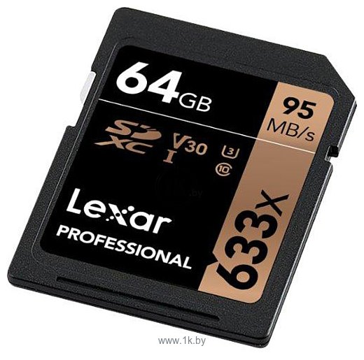 Фотографии Lexar Professional 633x SDXC UHS-I 64GB