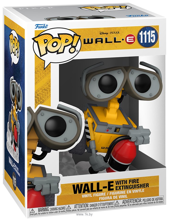 Фотографии Funko Disney Wall-E Wall-E with Fire Extinguisher 58558