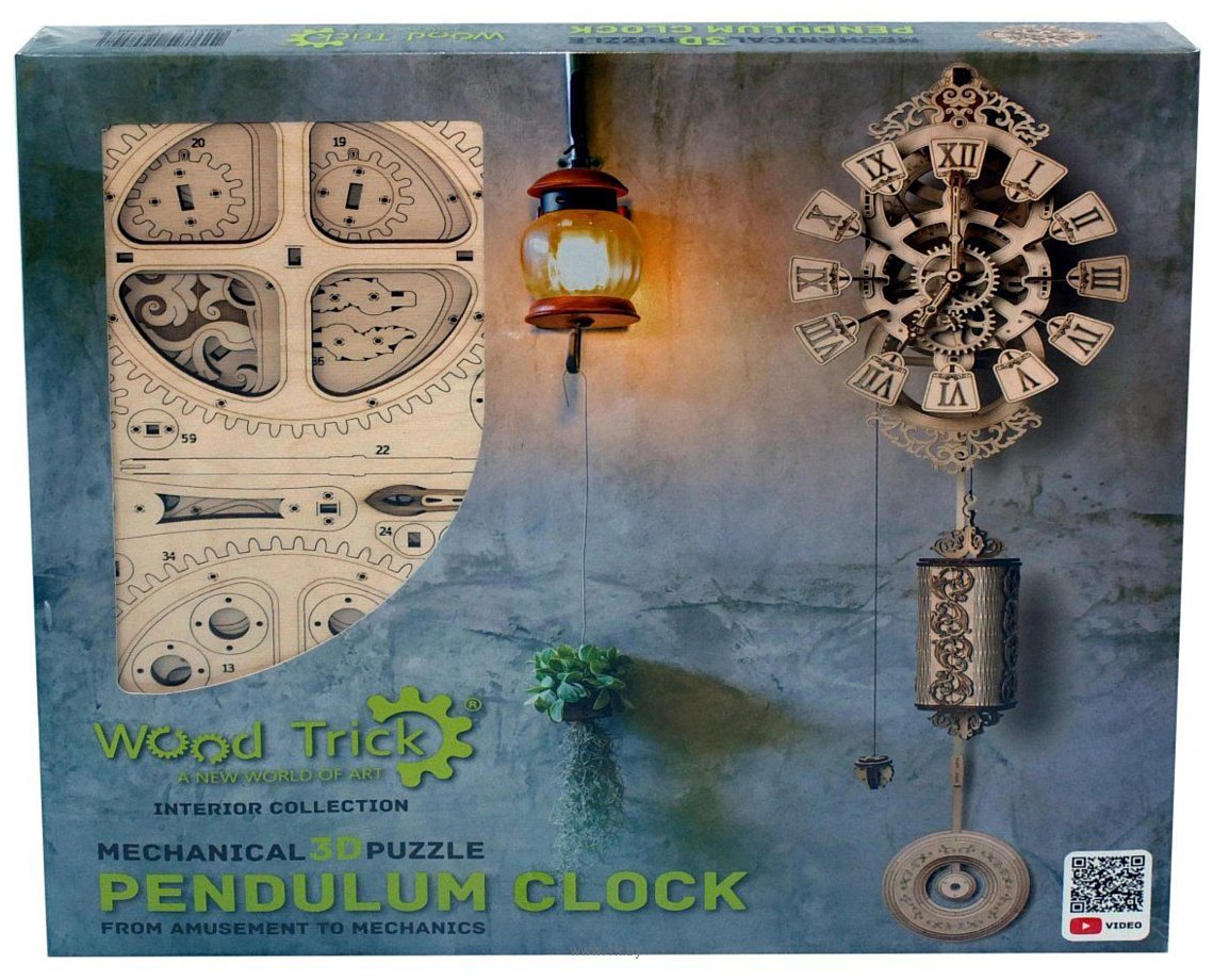 Фотографии Wood Trick Маятниковые часы 1234-31