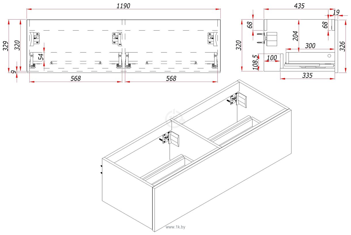 Фотографии ЗОВ Кито 120 K120LW0MWMC (белый матовый)