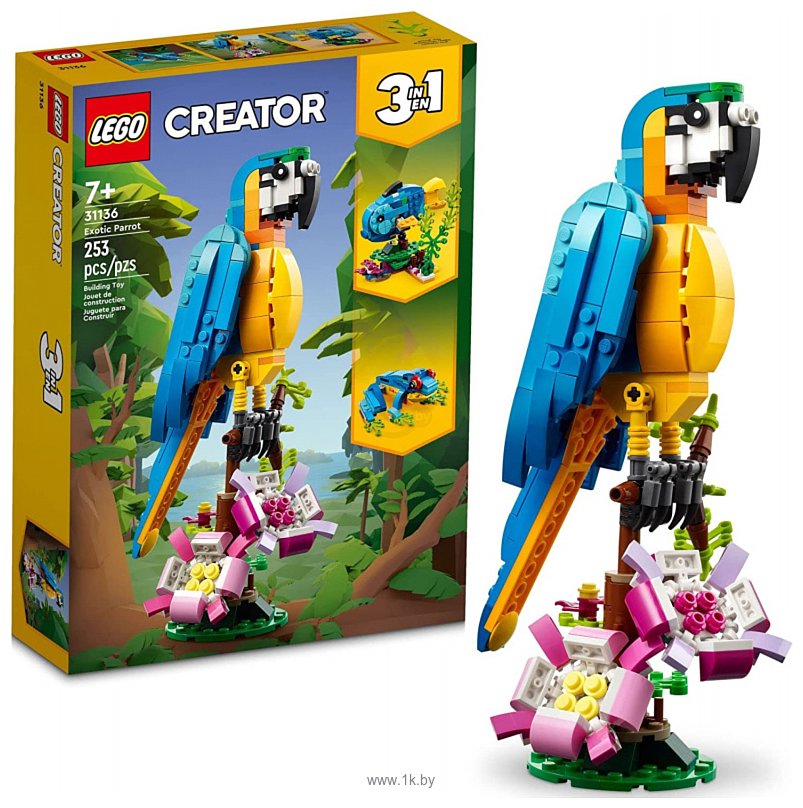 Фотографии LEGO Creator 31136 Экзотический попугай