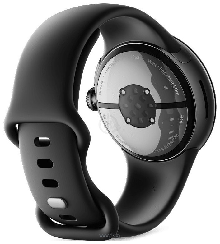 Фотографии Google Pixel Watch 2 LTE (матовый черный/обсидиан, спортивный силиконовый ремешок) Фотографии Google Pixel Watch 2 LTE (матовый черный/обсидиан, спортивный силиконовый ремешок)