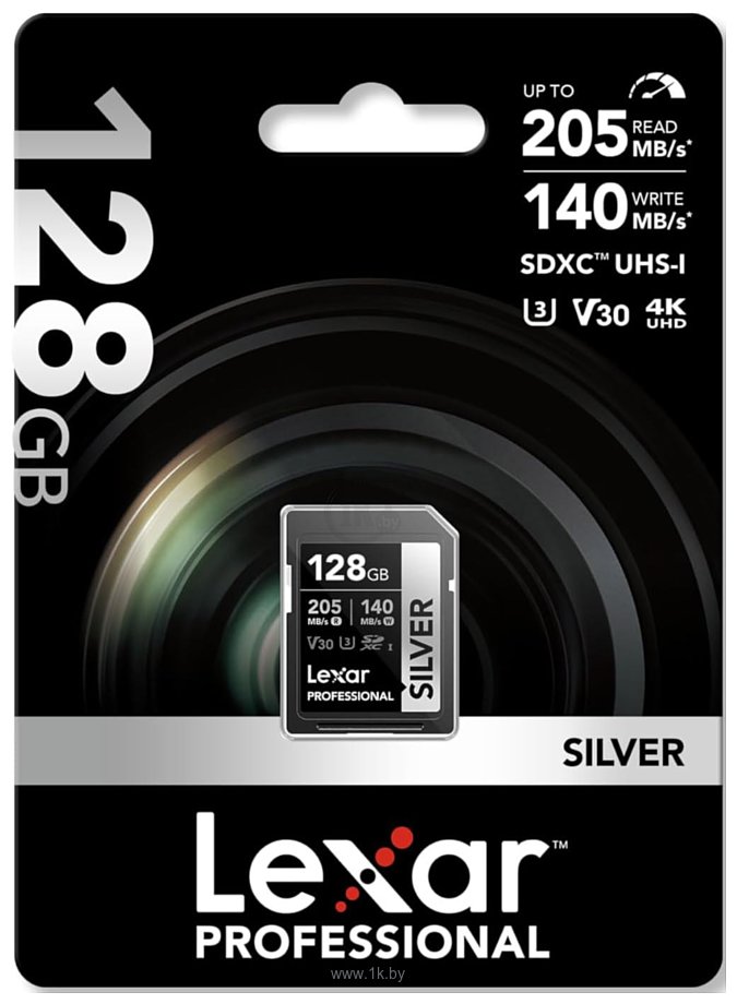 Фотографии Lexar Professional SILVER SDXC LSDSILV128G-BNNNG 128GB