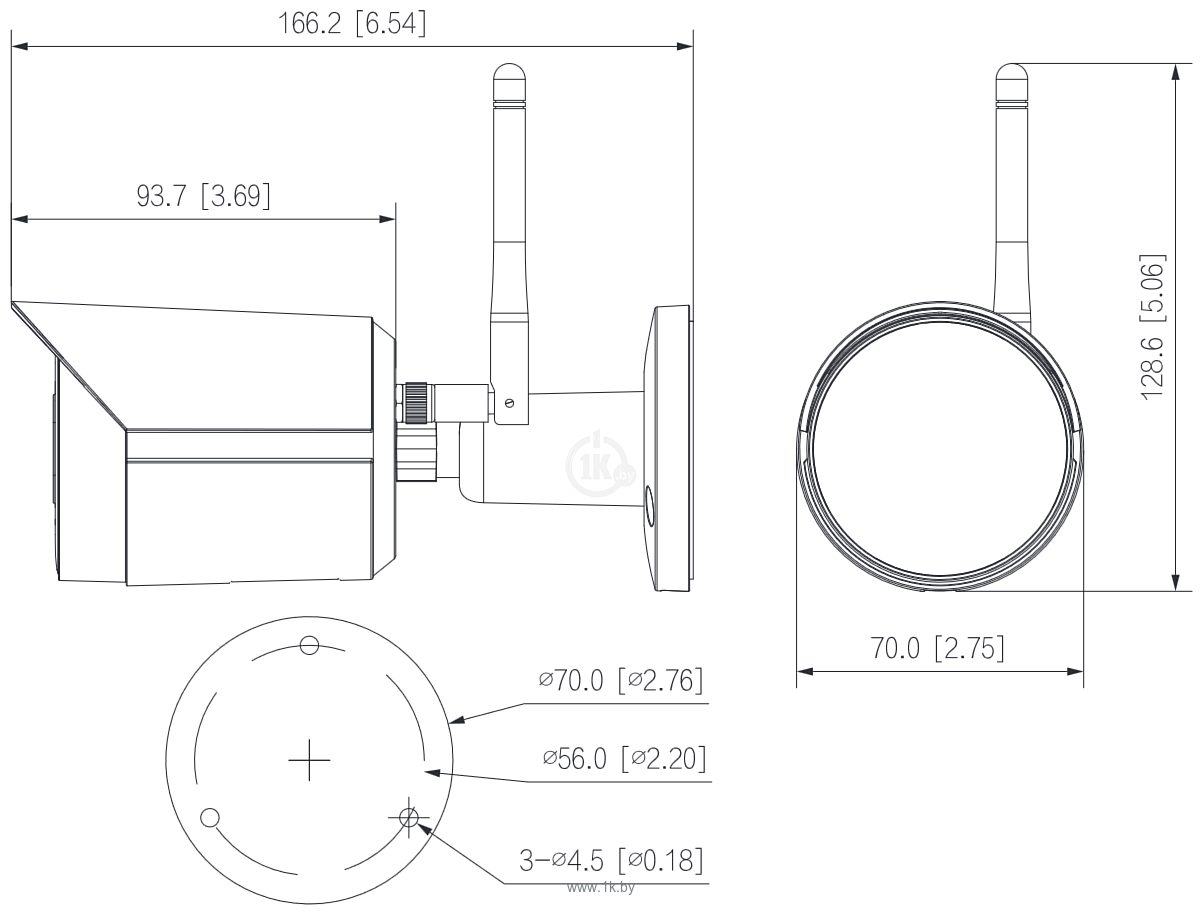 Фотографии Dahua DH-IPC-HFW1430DSP-SAW-0360B