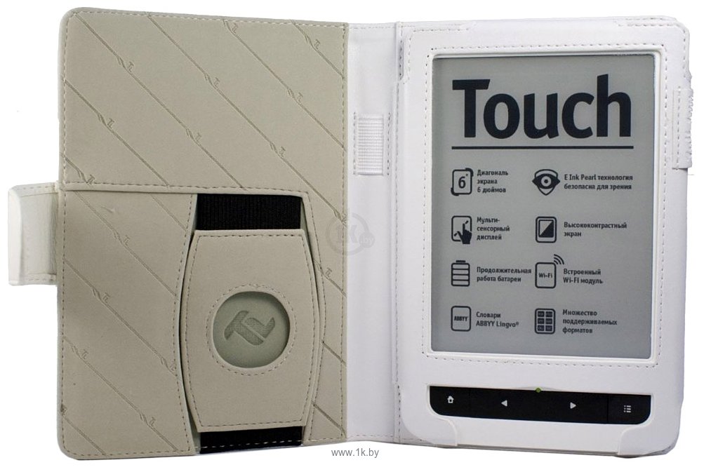 Фотографии Tuff-Luv PocketBook 622 Touch Embrace Plus White (A11_16)